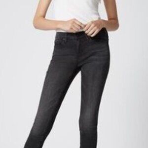 Blank NYC Faded Black Wash Skinny Leg Jeans Size 26